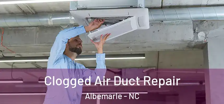  Clogged Air Duct Repair Albemarle - NC